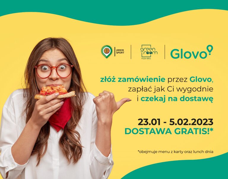 Promocja na darmową dostawę przez aplikacje GLOVO