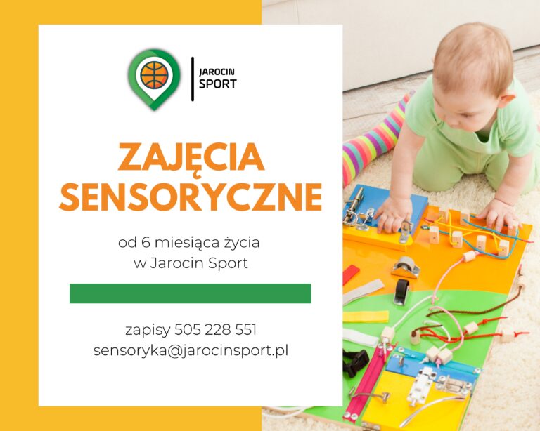 ZAJĘCIA SENSORYCZNE!