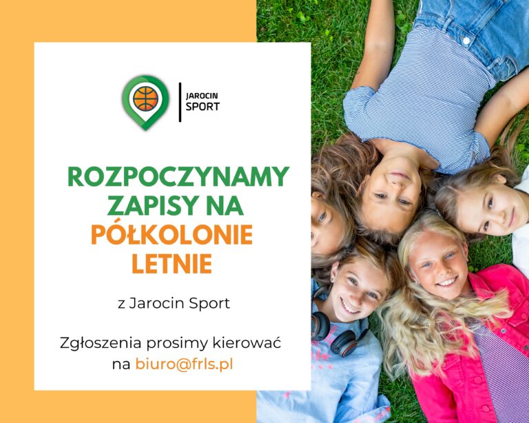 Zapraszamy na półkolonie do Jarocin Sport !