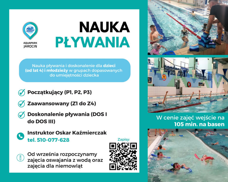 Nauka pływania w Jarocin Sport !