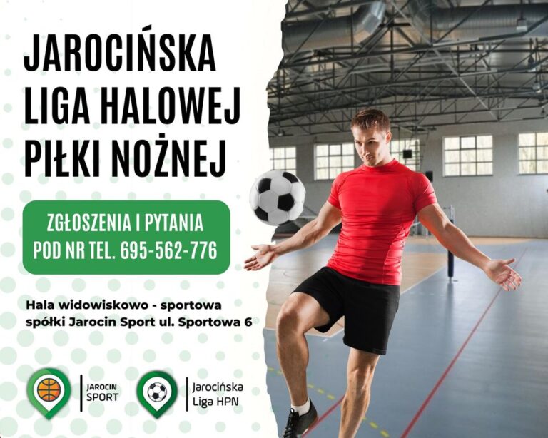 Jarocińska Liga Halowa Piłki Nożnej !