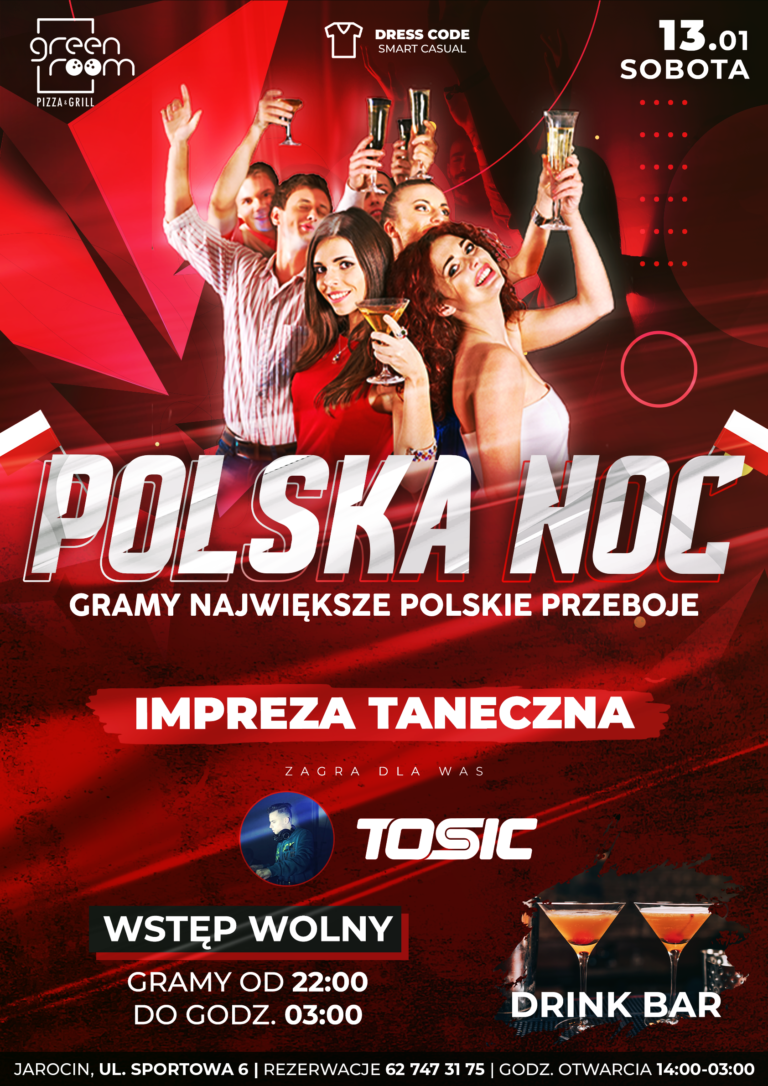 Impreza taneczna – POLSKA NOC