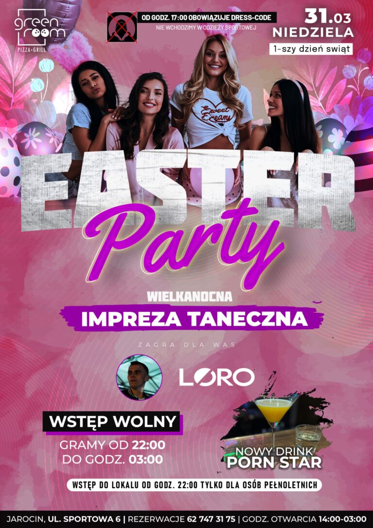 Wielkanocna impreza taneczna EASTER PARTY